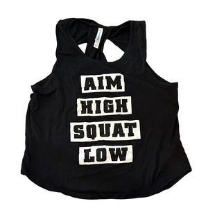 Beachbody Aim High Squat Low Women’s Cross Back Tank Top Size Large